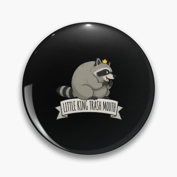 Aperçu de l'œuvre Little King Trashmouth créée et vendue par sollunadesignns.