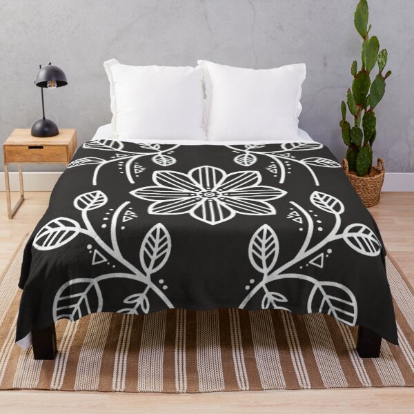 Item preview, Boho Floral Mandala - Minimalist Botanical Line Art designed and sold by FantasyPearl.