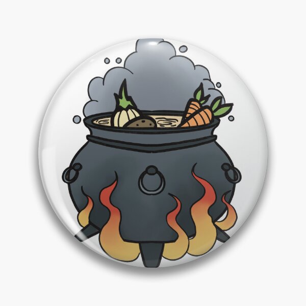 Item preview, Witch's Brew Soup in Cauldron designed and sold by sleepyheadedbb.