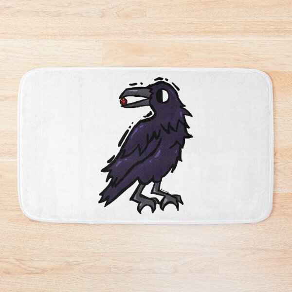 Item preview, Crow with Crystals Oversized Haloween funny designed and sold by AngelaOdonn.