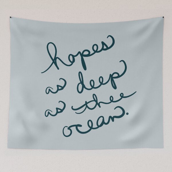 Item preview, Hopes as Deep as thee Ocean designed and sold by abeink.