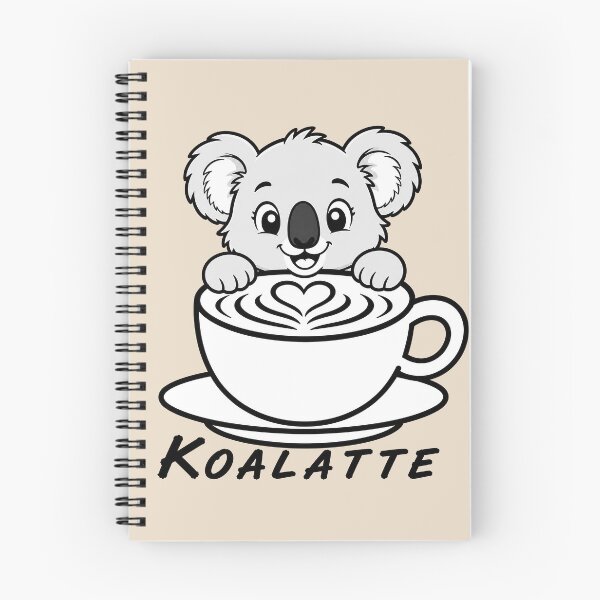 Item preview, ☕ BREWED BEASTIES COLLECTION ☕ - WOODLAND FRIENDS -  Koalatte designed and sold by WheelieGdArt.