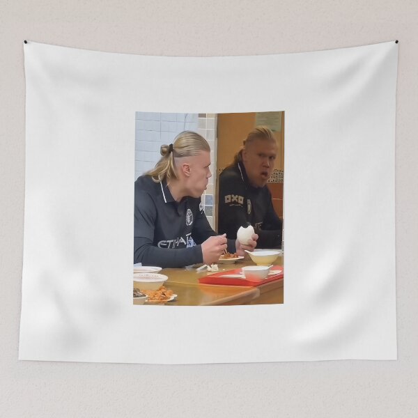 Item preview, Funny Erling Haaland Meme Norway Soccer Classic T-Shirt designed and sold by oganespegenh.