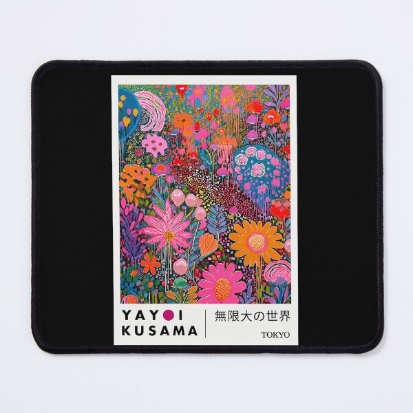 Item preview, Yayoi Kusama Infinite Universe Poster - Psychedelic Colorful Floral Wall Art Print, Tokyo Modern Art Decor designed and sold by MorningJoco.