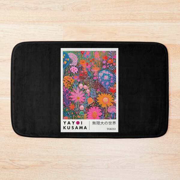Item preview, Yayoi Kusama Infinite Universe Poster - Psychedelic Colorful Floral Wall Art Print, Tokyo Modern Art Decor designed and sold by MorningJoco.