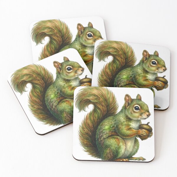 Item preview, Squirrel — Goblincore Watercolor Art designed and sold by GigantoStudio.