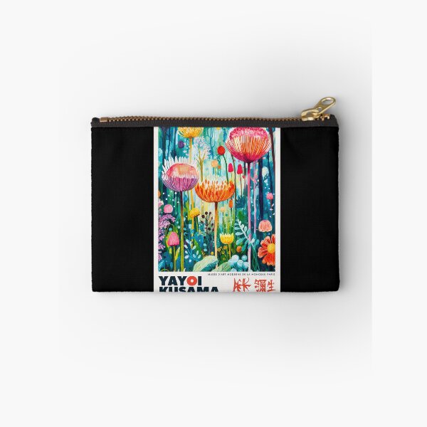 Item preview, Yayoi Kusama Enchanted Forest Poster - Colorful Magical Floral Wall Art Print, Paris Museum Modern Decor designed and sold by HappyGrandmaUB.