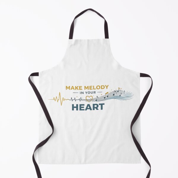 Item preview, Make Melody In Your Heart - Christian Music Worship Faith Design designed and sold by SoulThread Studio.