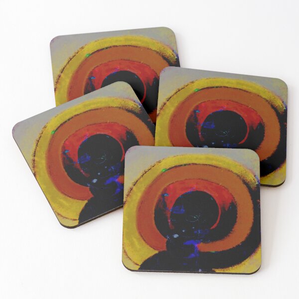 Item preview, Elo - Abstract Expressionist Mystical Halo Aura Painting designed and sold by Marsailhe Milward.
