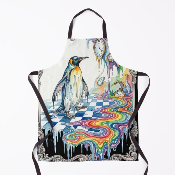 Artikelvorschau, Flüssiger Traum, schmelzender Pinguin entworfen und verkauft von OddlySticky.