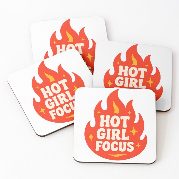 Item preview, Hot Girl Focus Retro Flame designed and sold by wingoo22.