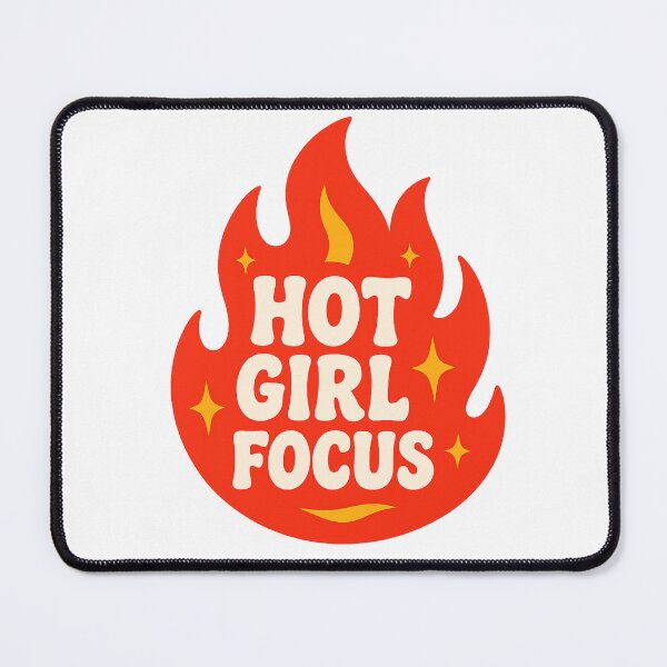 Item preview, Hot Girl Focus Retro Flame designed and sold by wingoo22.