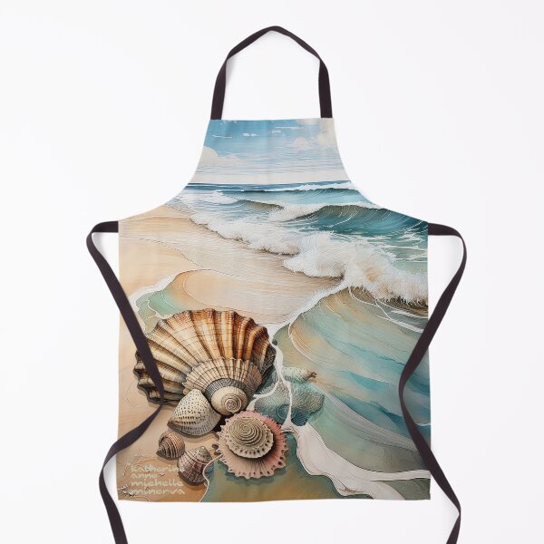 Item preview, Waves and Shells designed and sold by Katherine Anne Michelle Minerva.