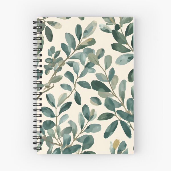 Item preview, Seamless Watercolor Botanical Leaf Pattern designed and sold by Oddifys.
