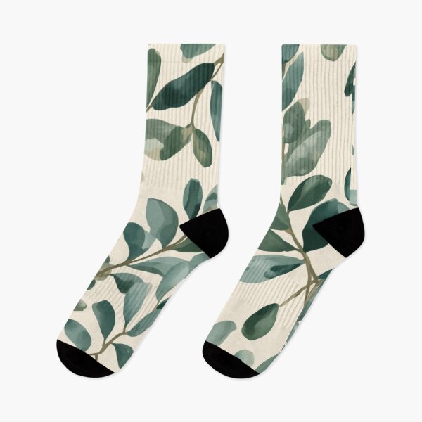 Item preview, Seamless Watercolor Botanical Leaf Pattern designed and sold by Oddifys.