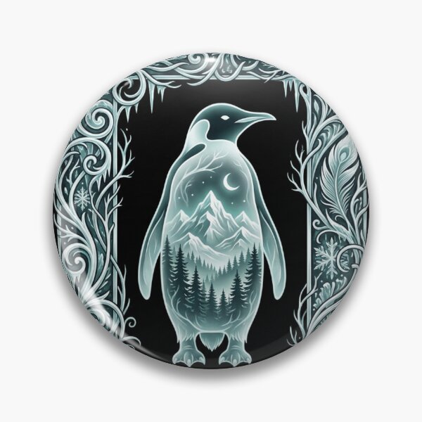 Item preview, Eternal Tundra Spirit Penguin designed and sold by OddlySticky.