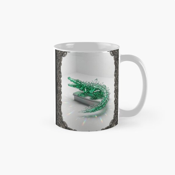 Item preview, Prism Crystal Crocodile Abstract designed and sold by OddlySticky.