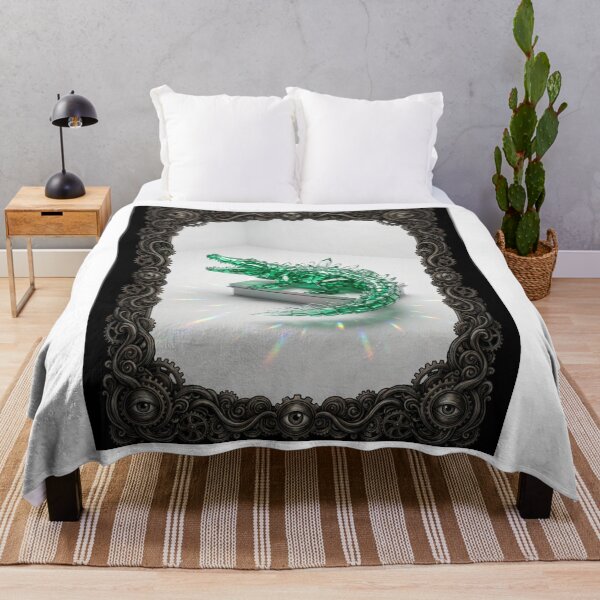 Item preview, Prism Crystal Crocodile Abstract designed and sold by OddlySticky.