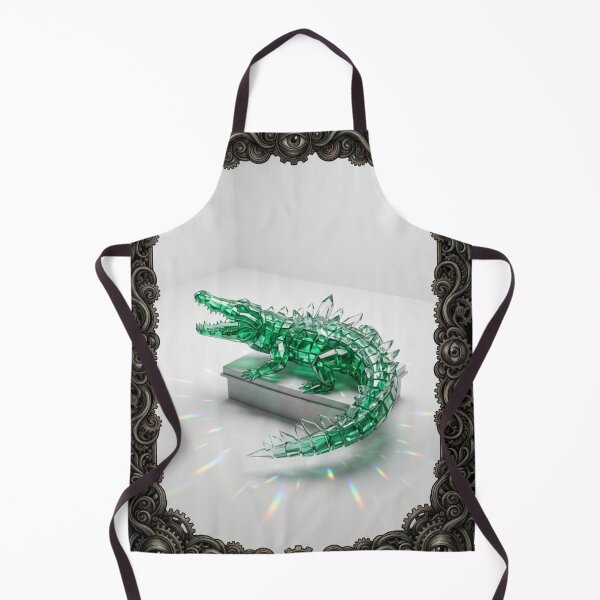 Item preview, Prism Crystal Crocodile Abstract designed and sold by OddlySticky.