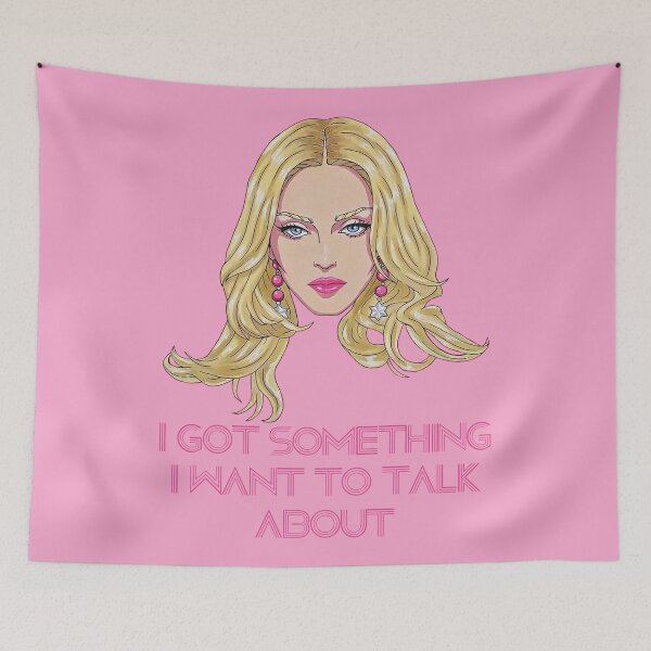 Item preview, I Got Something I Want To Talk About; Pink designed and sold by Marco Bottiglieri.
