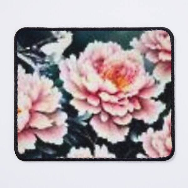 Item preview, Copy of Bouquet of Beautiful Pink Peony Flowers with Bird designed and sold by DownloadArt.