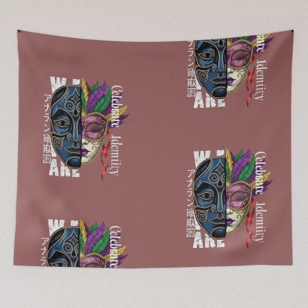 Item preview, Venetian Masquerade Mask Illustration designed and sold by WISDOMCHARLES.