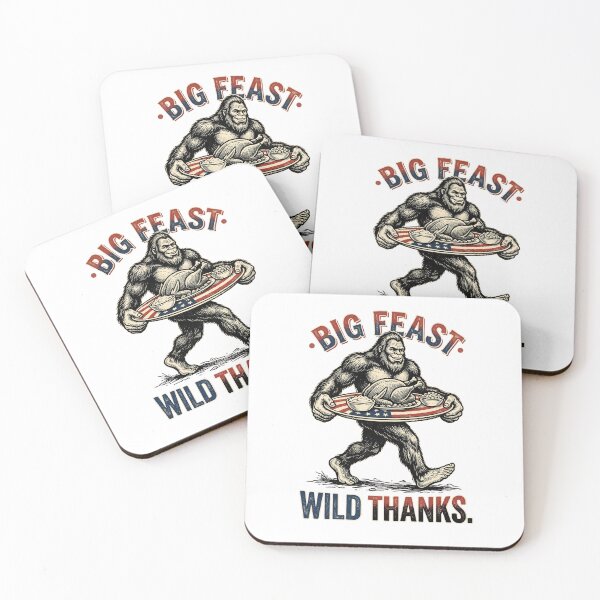 Item preview, Bigfoot Thanksgiving designed and sold by Roy & Tiffany.