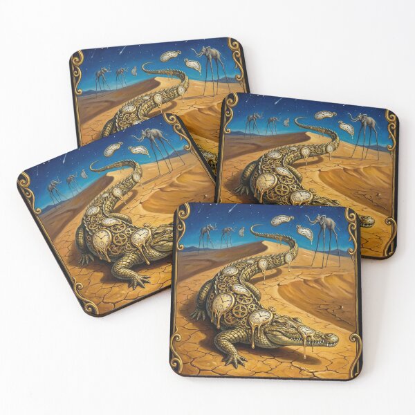 Item preview, Timeless Guardian Surreal Crocodile designed and sold by OddlySticky.