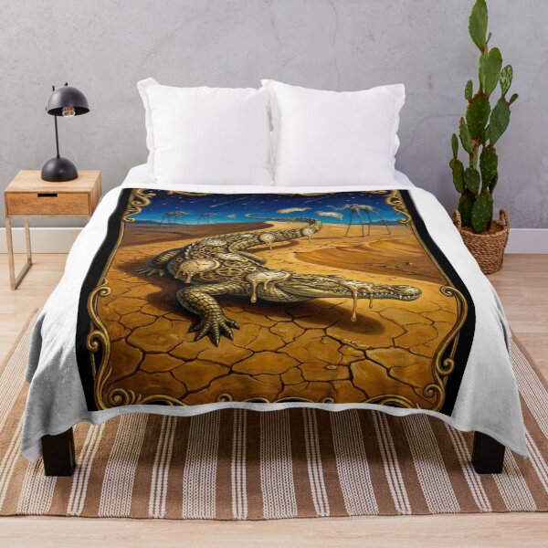 Item preview, Timeless Guardian Surreal Crocodile designed and sold by OddlySticky.