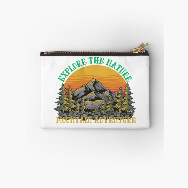 Item preview, Retro Mountain Adventure Sunset Wilderness Emblem designed and sold by adlkh.