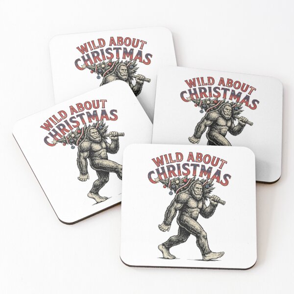 Item preview, Wild Christmas Bigfoot designed and sold by Roy & Tiffany.