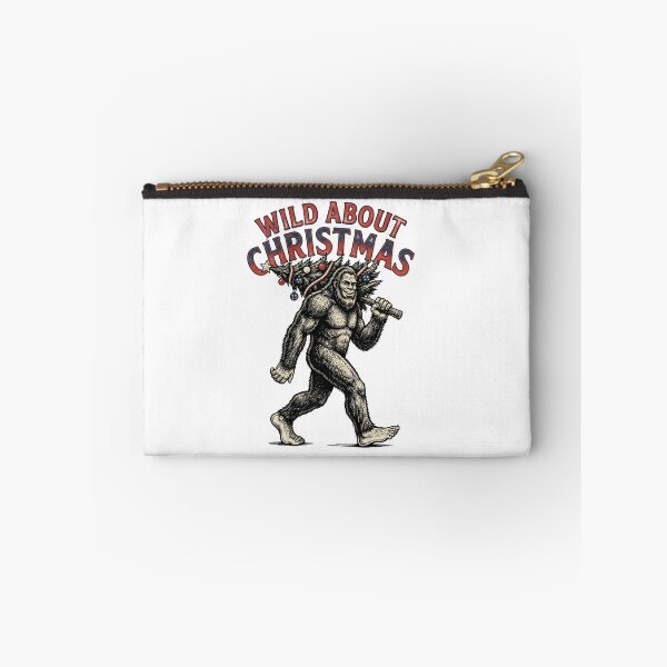 Item preview, Wild Christmas Bigfoot designed and sold by Tiffany Roy.