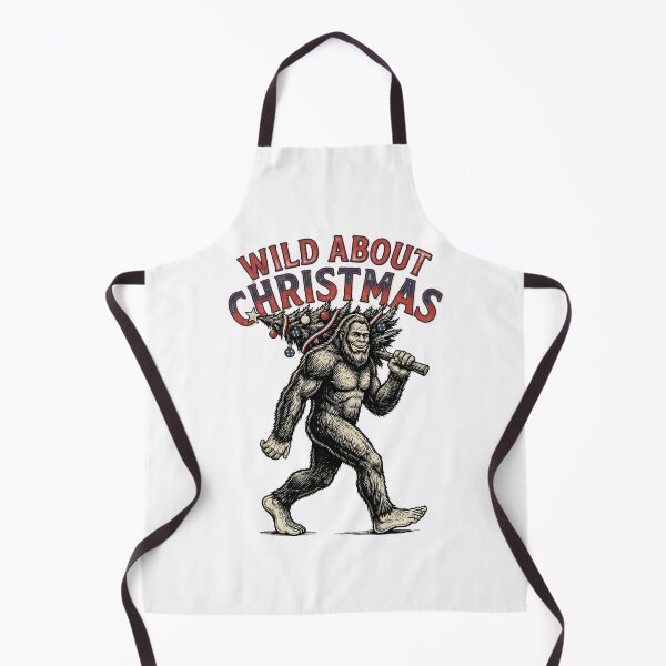 Item preview, Wild Christmas Bigfoot designed and sold by Roy & Tiffany.