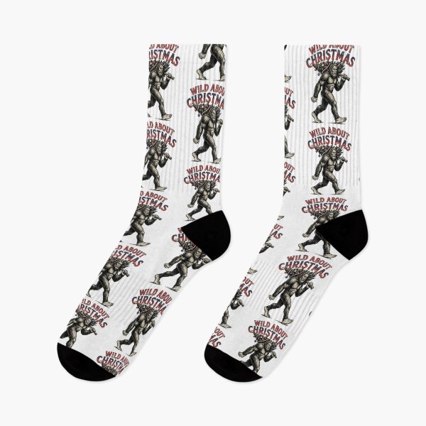 Item preview, Wild Christmas Bigfoot designed and sold by Roy & Tiffany.