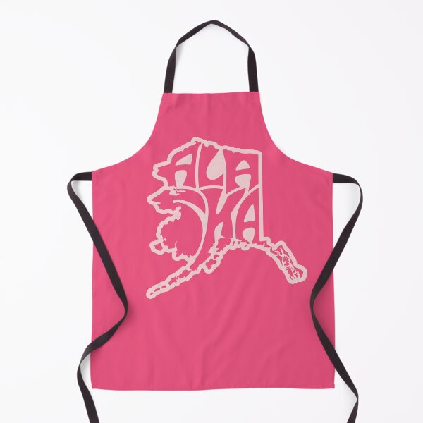 Item preview, Alaska inside of an Alaska map in pink designed and sold by AlaskaExtreme.