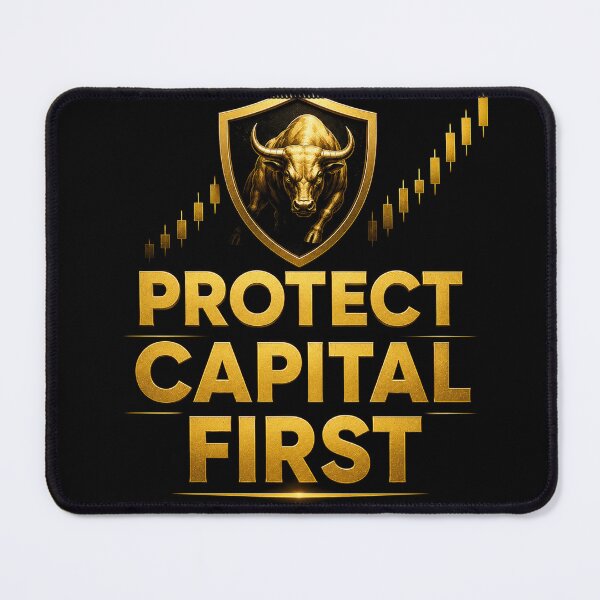 Item preview, Protect Capital First Forex Trader Risk Management Quote designed and sold by PipForgeStudio .