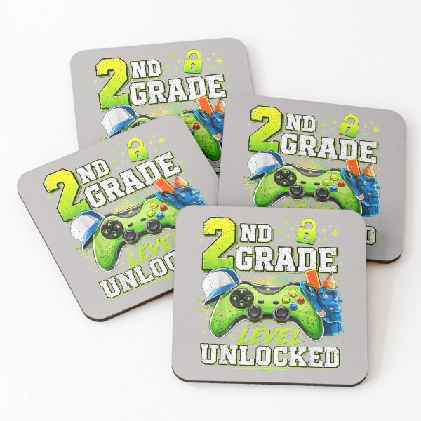 Item preview, Back to School 2nd Second Grade Level Unlocked Gamer Kid designed and sold by mjohnson9.