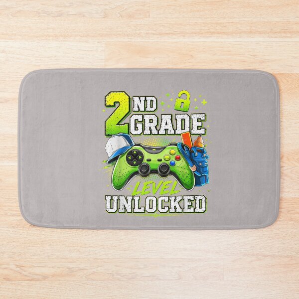 Item preview, Back to School 2nd Second Grade Level Unlocked Gamer Kid designed and sold by mjohnson9.