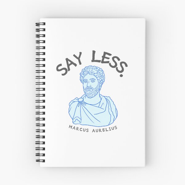 Item preview, Say Less! Marcus Aurelius, the Father of Stoicism designed and sold by trentdunn.