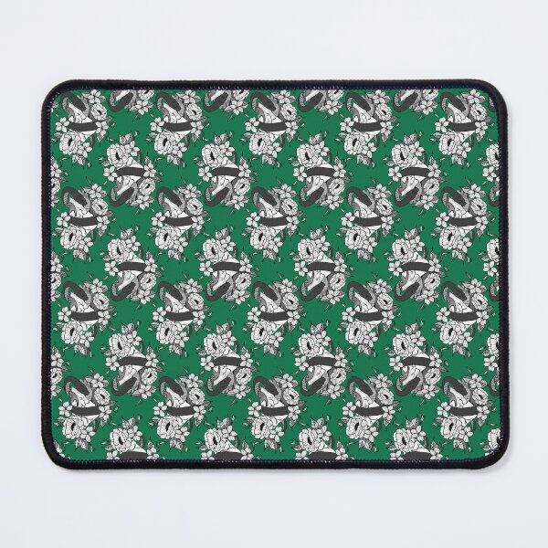 Item preview, Green Protected Heart Tile designed and sold by Moonlit Datura.