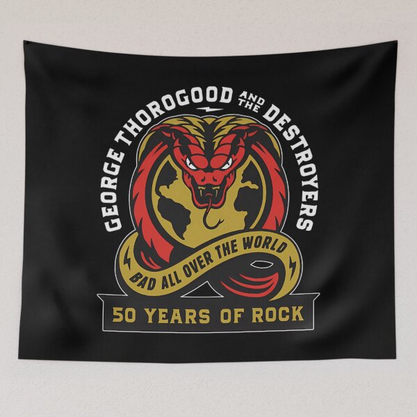 Item preview, george thorogood band designed and sold by LaughingMonkey.