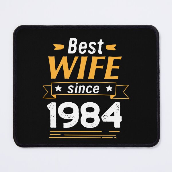 Item preview, Best Wife Since 1984 – Vintage Wedding Anniversary Gift designed and sold by ColeLaniTrading.