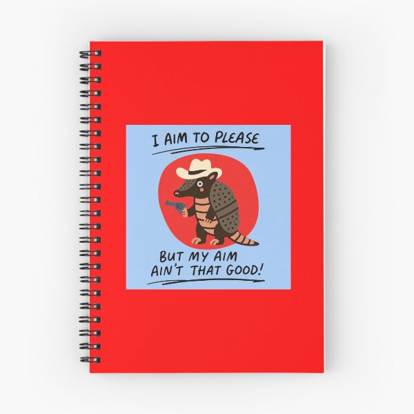 Item preview, “I aim to please!” Cowboy Armadillo designed and sold by Leskeetittt.