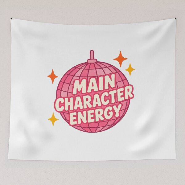 Item preview, Main Character Energy Disco Ball designed and sold by wingoo22.