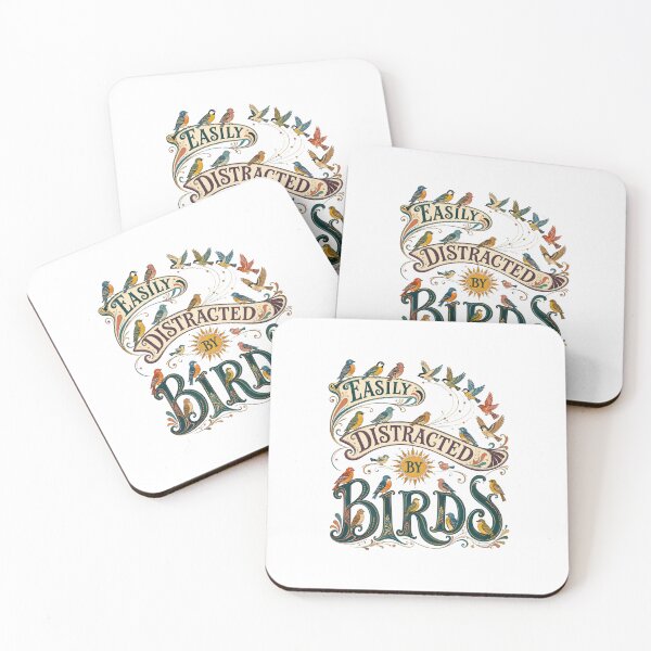 Item preview, Easily Distracted by Birds designed and sold by sollunadesignns.