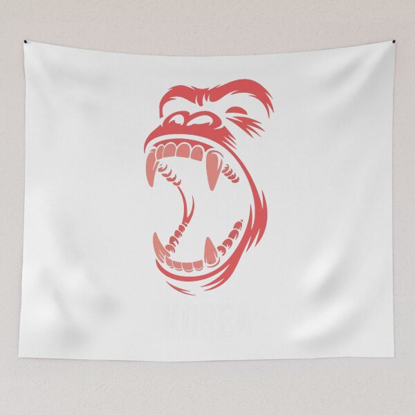 Item preview, Great Ape Korea Art designed and sold by AyalaHeze.