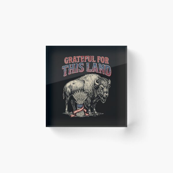 Item preview, Patriotic Bison designed and sold by Tiffany Roy.