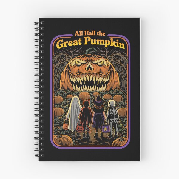 Item preview, All Hail the Great Pumpkin Vintage Halloween designed and sold by Studio Elizondo.