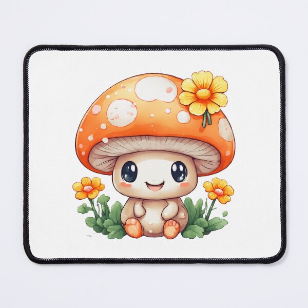 Item preview, Cute Kawaii Mushroom  designed and sold by Mycoessentials.