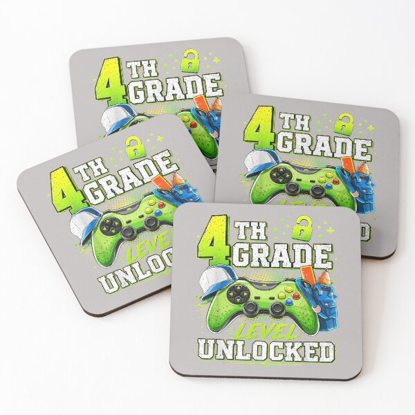 Item preview, Back to School 4th Fourth Grade Level Unlocked Gamer Kid designed and sold by mjohnson9.